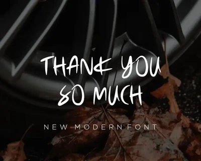 Speeder font