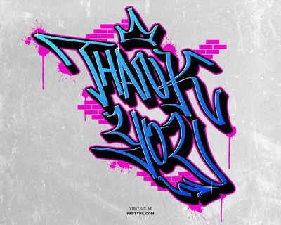 Skypilot | Layered Graffiti Font