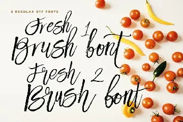 Fresh Brush Font