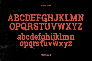 Wolfsbane font