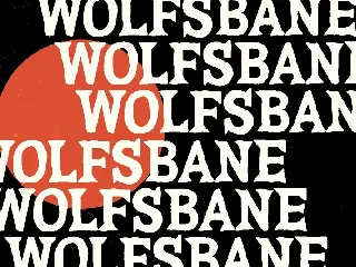 Wolfsbane font