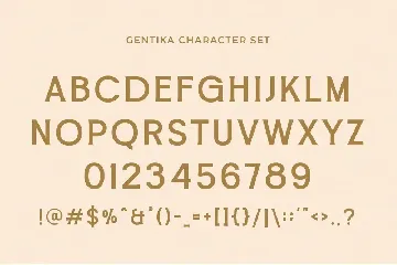 Gentika - Modern Elegant Serif font