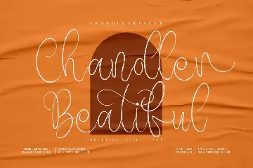 Chandler Beautiful font