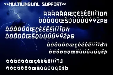 Thunderboss font