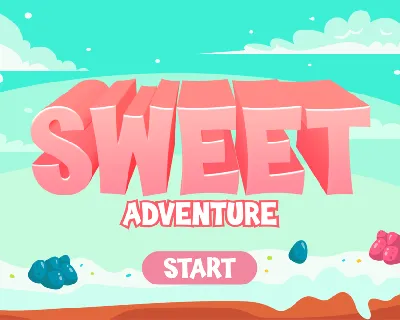 Guava Candy - Kids Gaming Font