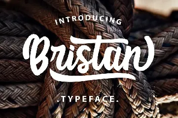 Bristan Typeface font