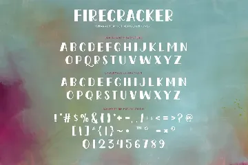 Firecracker Typeface font