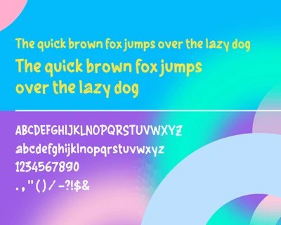Happy Fun Font