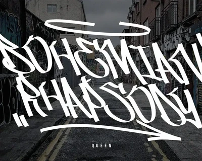 Silver Raven | Street Graffiti Font