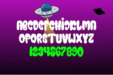 Alien Hunter - Fun Display Font