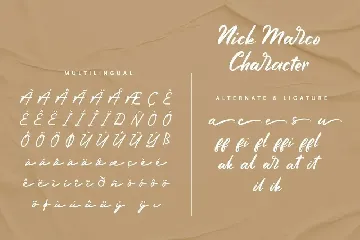 Nick Marco Font