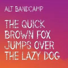 Bandcamp font