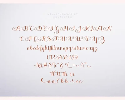 Melisenda Script font