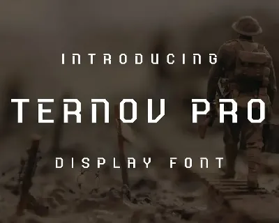 Ternov Pro Font