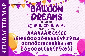 Balloon Dream font