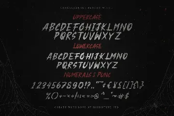 Bloody Witch Horror Instagram Font