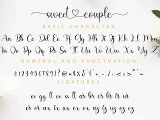 Sweet Couple - A Lovely Script Font