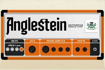 Anglestein font