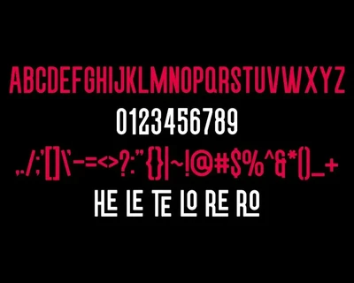 Herenec Fonts