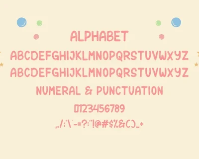 Ceropi Bubble font