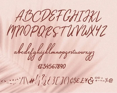 Mon Cherie Script Font