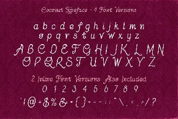 Coconut - Display Font