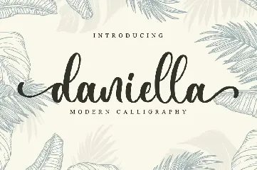 Daniella - Wedding Font