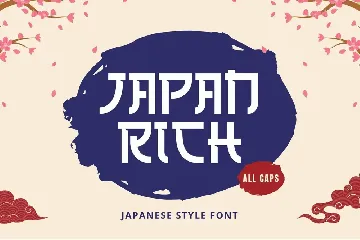 Japan Rich - Japanese Font