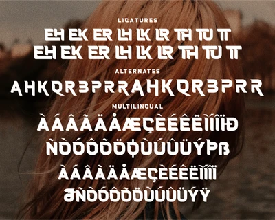 Heritho A New Modern Display Font