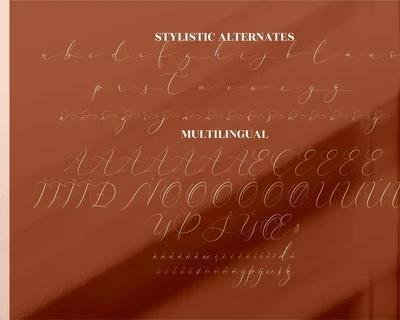 Cristtina Delmonte Beautiful Script font