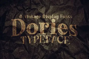 Dories - Display Font