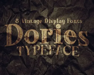 Dories - Display Font