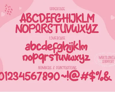 Love Over - Lovely Display Font