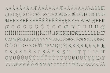 Doltcher Allcaps Serif font