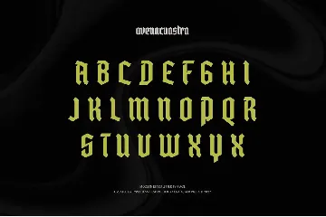 Avenacuastra font