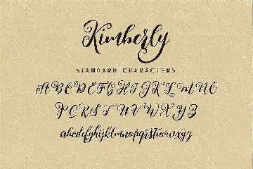 Kimberly Script Font