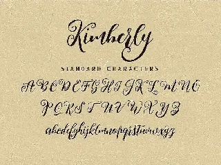 Kimberly Script Font