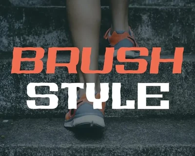 Sports Richer Brush font