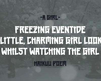 MAREKA - Japanese style font