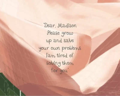 It's Madison font