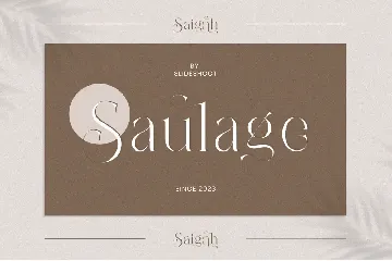 Saignh Serif Font