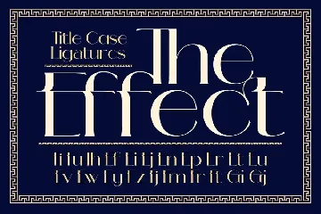 Lovera - Art Deco Typeface font