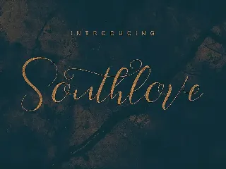 Southlove Script Font