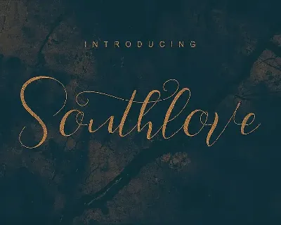 Southlove Script Font