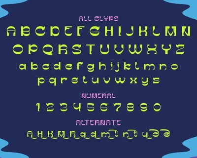Gesego | Groovy Retro Font