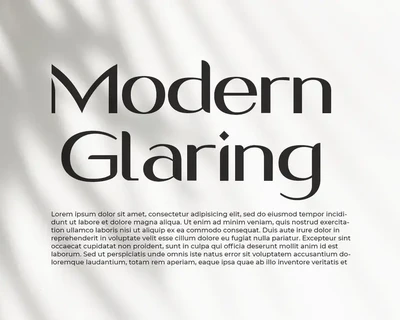 Romen Display Modern Typeface font