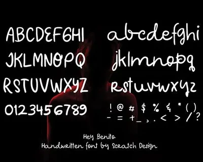 Hey Benito font