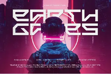 Technos - Futuristic Font