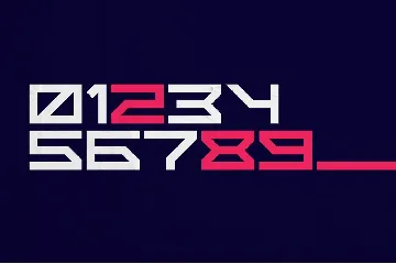 Technos - Futuristic Font