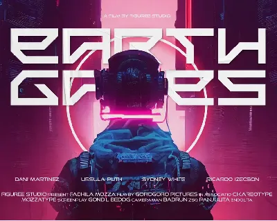 Technos - Futuristic Font